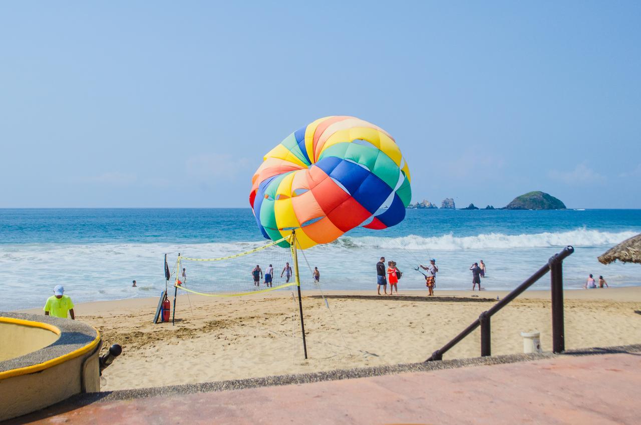 Enna Inn Ixtapa Departamento 01 Recamara Vista Mar Bagian luar foto